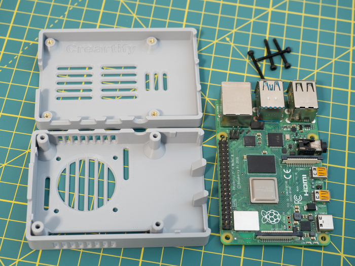 Carcasă Creartify pentru Raspberry Pi 4, gri [8]