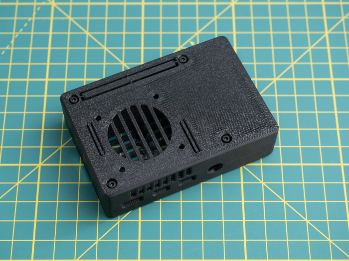 Carcasă Creartify pentru Raspberry Pi 4, neagră [2]