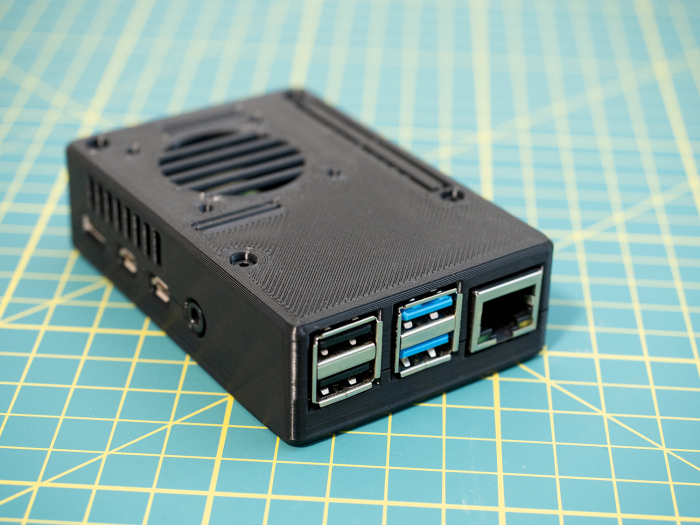Carcasă Creartify pentru Raspberry Pi 4, neagră [7]