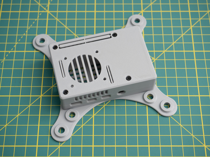 Carcasă Creartify pentru Raspberry Pi 4, VESA 75/100, gri [2]