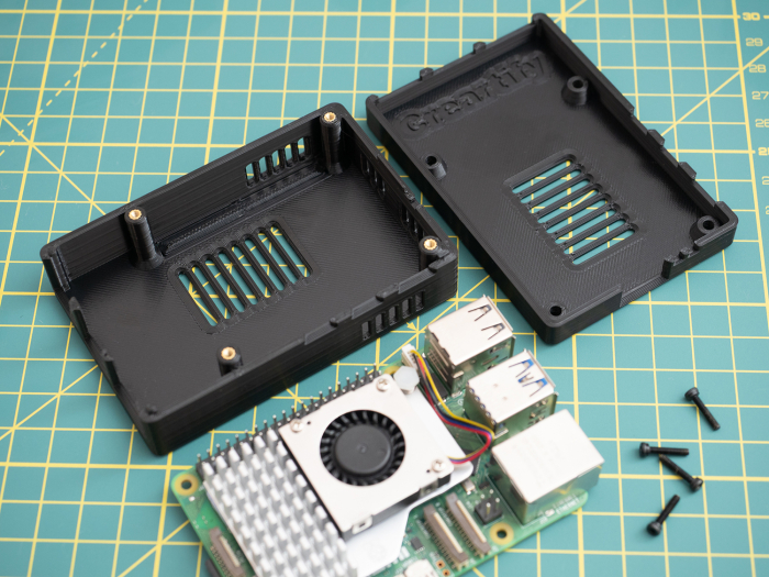 Carcasă Creartify pentru Raspberry Pi 5, neagră [7]