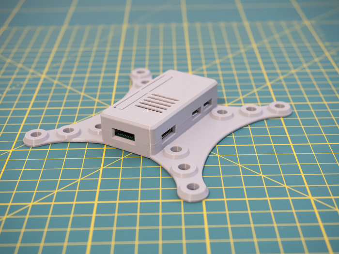 Carcasă Creartify pentru Raspberry Pi Zero, VESA 50/75/100, gri [6]