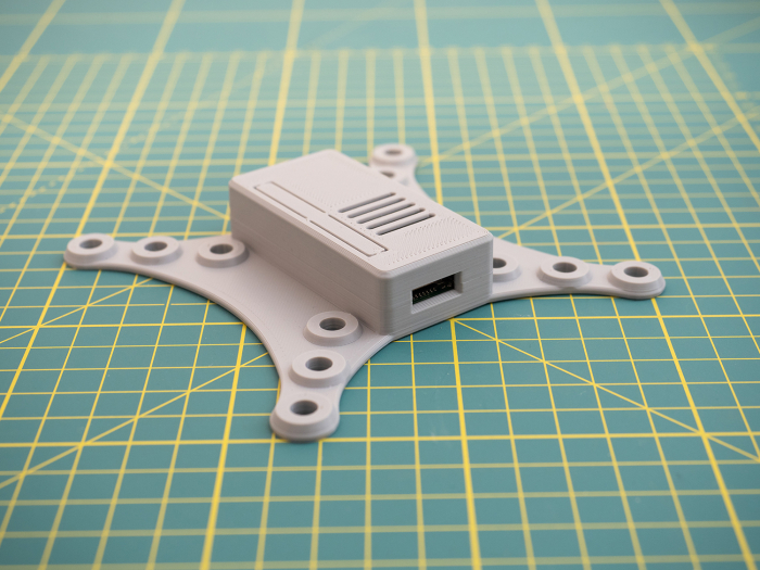 Carcasă Creartify pentru Raspberry Pi Zero, VESA 50/75/100, gri [9]