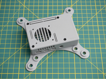 Carcasă Creartify pentru Raspberry Pi 4, VESA 75/100, gri [1]