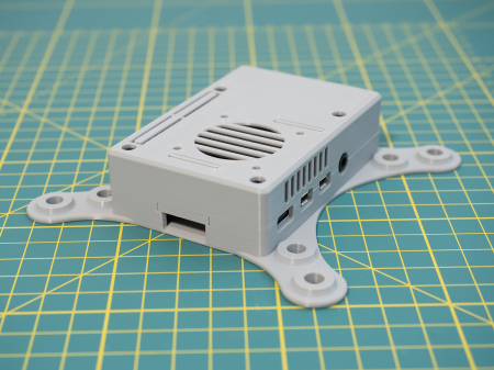 Carcasă Creartify pentru Raspberry Pi 4, VESA 75/100, gri [4]