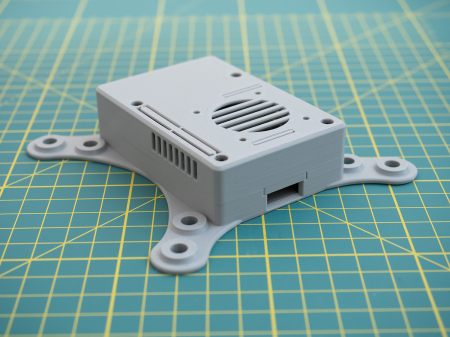 Carcasă Creartify pentru Raspberry Pi 4, VESA 75/100, gri [6]