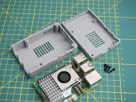 Carcasă Creartify pentru Raspberry Pi 5, gri [8]