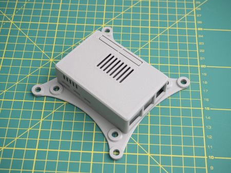 Carcasă Creartify pentru Raspberry Pi 5, VESA 75/100, gri [1]