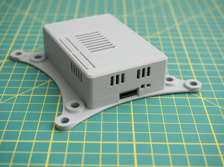 Carcasă Creartify pentru Raspberry Pi 5, VESA 75/100, gri [5]