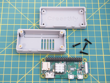 Carcasă Creartify pentru Raspberry Pi Zero, gri [7]