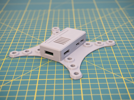 Carcasă Creartify pentru Raspberry Pi Zero, VESA 50/75/100, gri [5]
