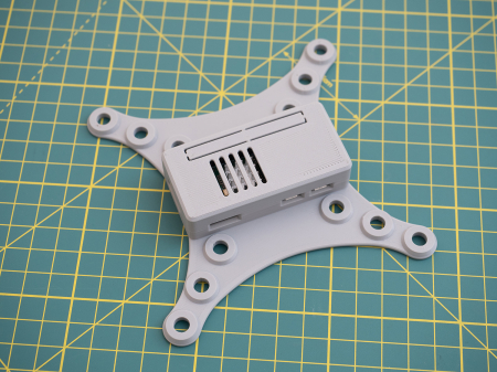Carcasă Creartify pentru Raspberry Pi Zero, VESA 50/75/100, gri [3]
