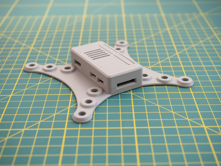 Carcasă Creartify pentru Raspberry Pi Zero, VESA 50/75/100, gri [6]