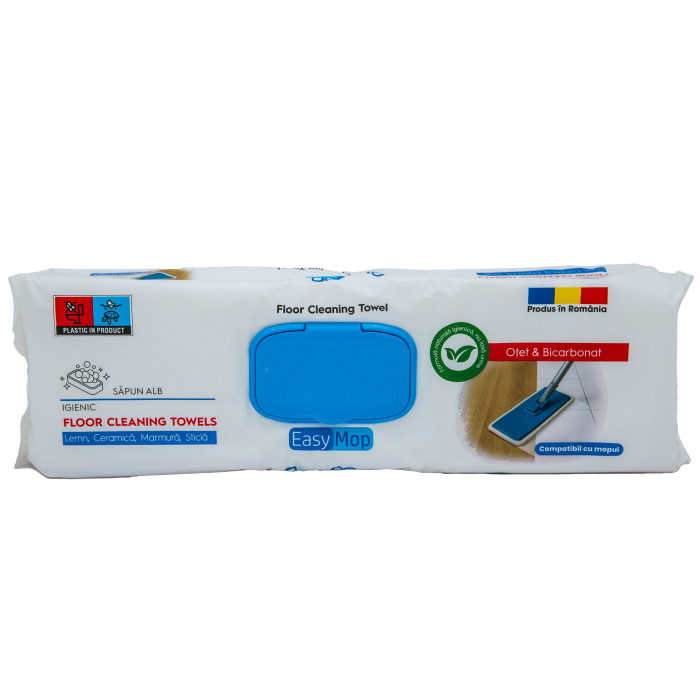 ȘERVEȚELE PARDOSELI  EASY MOP 36 BUC - SĂPUN ALB [2]