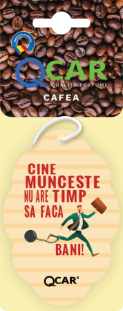 ODORIZANTE AUTO - ODORIZANT AUTO CAFEA - MESAJE AMUZANTE
