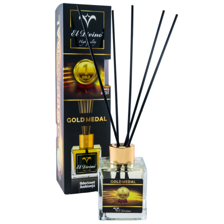 ODORIZANT AMBIANȚĂ - ODORIZANT AMBIANȚĂ GOLD MEDAL 100 ML, PARFUM DE CAMERĂ CU BEȚIȘOARE