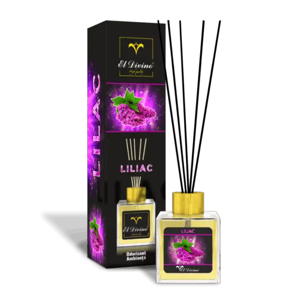 ODORIZANT AMBIANȚĂ - ODORIZANT AMBIANȚĂ LILIAC 100 ML, PARFUM DE CAMERĂ CU BETIȘOARE