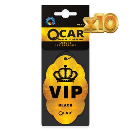 ODORIZANTE AUTO - PACHETE - PACHET  10 ODORIZANTE VIP BLACK