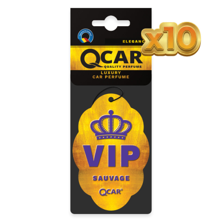 ODORIZANTE AUTO - PACHETE - PACHET  10 ODORIZANTE VIP SAUVAGE