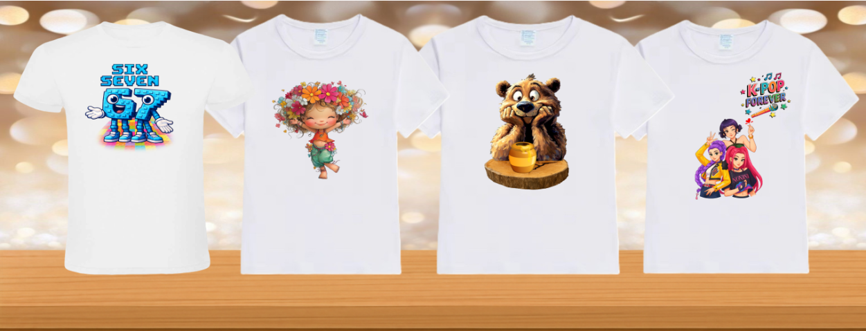 Banner tricouri copii txt