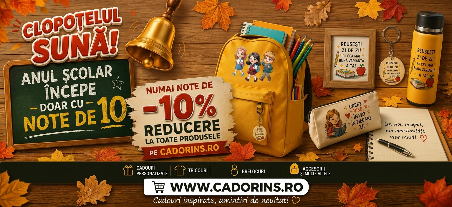 Promotie de toamna scoala