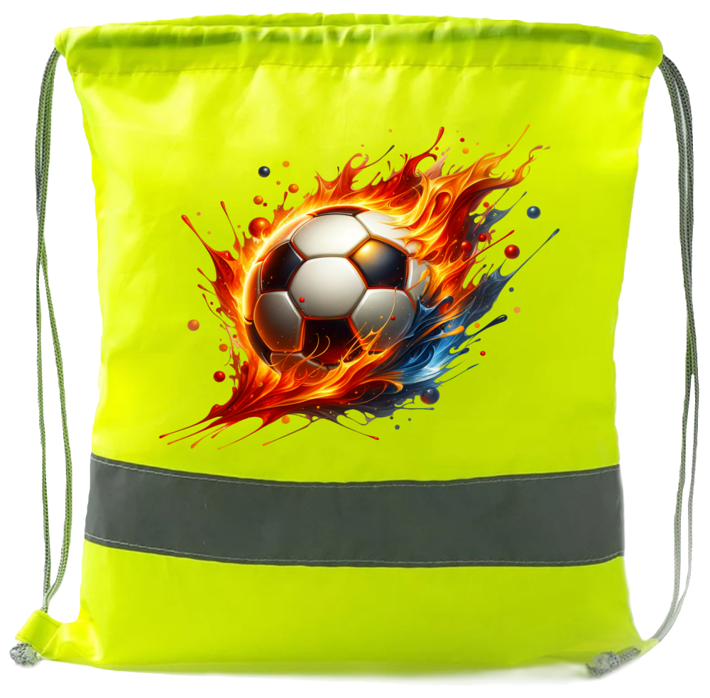 Rucsac sport reflectorizant "Fireball football " [2]