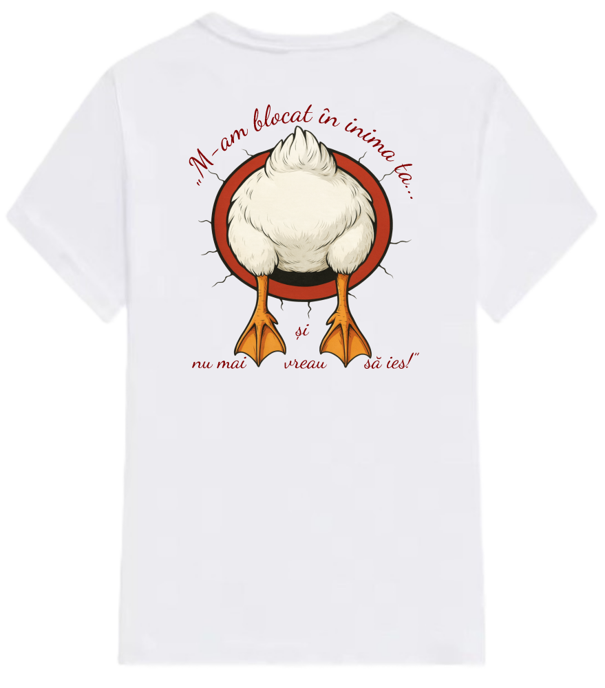 Tricou Alb ”Sunt GA GA GA după tine!” [2]