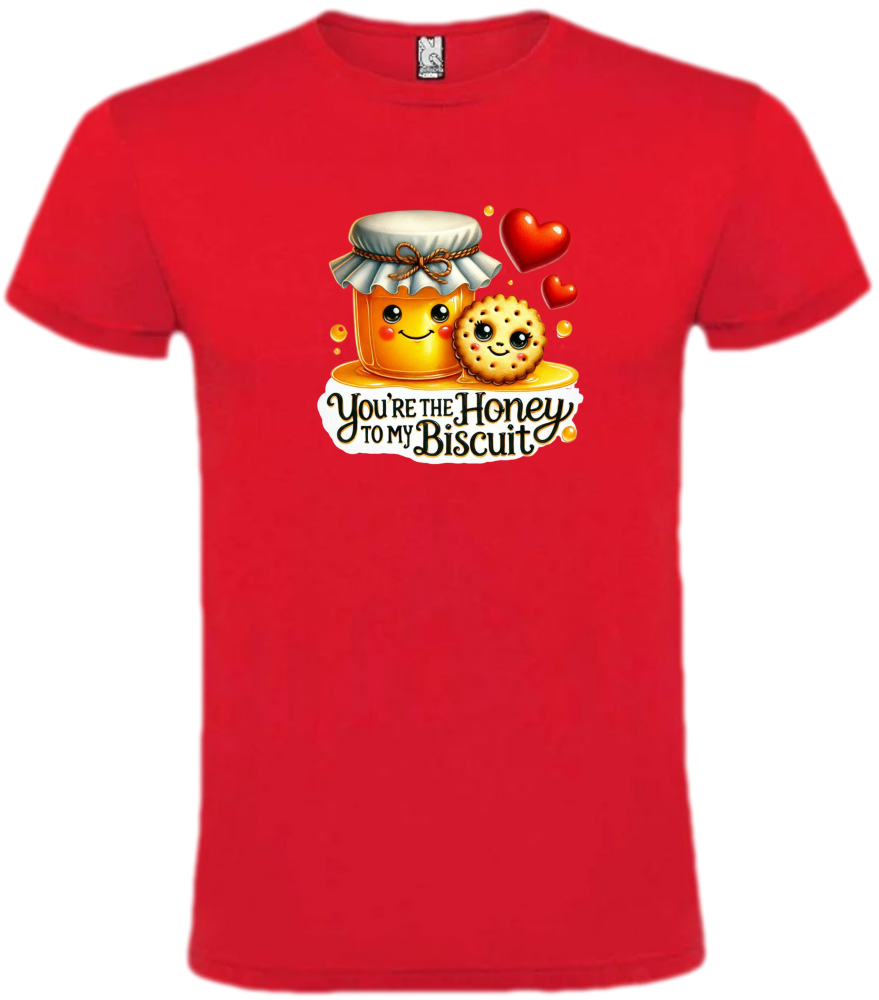 Tricou "Ești Mierea pentru Biscuitele Meu!" Cadoul perfect pentru jumătatea ta [3]