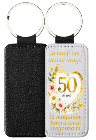 Breloc personalizat din Piele Eco [2]