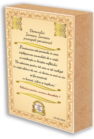 Placă omagială pensionare [1]