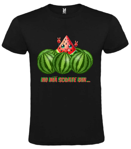 Tricou cu imprimeu jucăuș: "NU MĂ SCOATE DIN... [1]