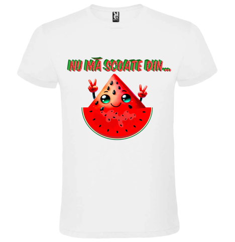 Tricouri - Tricou cu imprimeu jucăuș: "NU MĂ SCOATE DIN...