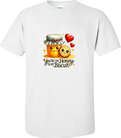 Tricouri personalizate Bărbați - Tricou "Ești Mierea pentru Biscuitele Meu!" Cadoul perfect pentru jumătatea ta