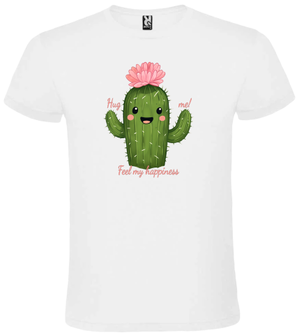 Cadouri pentru Bărbați - Tricou „Hug Me! Feel my happiness” – O Doză de optimism și ironie