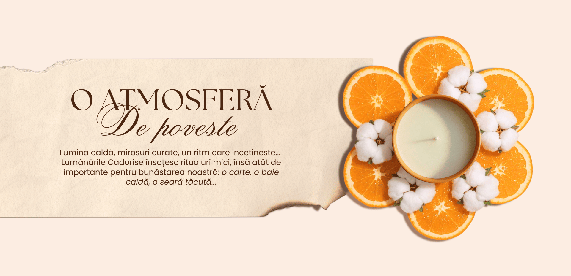 Banner Lumânări - Cadorise