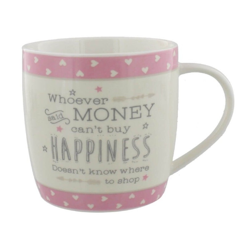 Cana din ceramica cu mesaj shopping - Love Life [1]