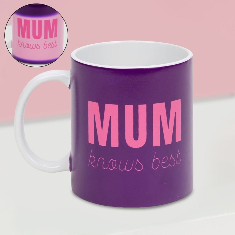 Cana termo cu mesaj Mum knows best - Now or Never [4]