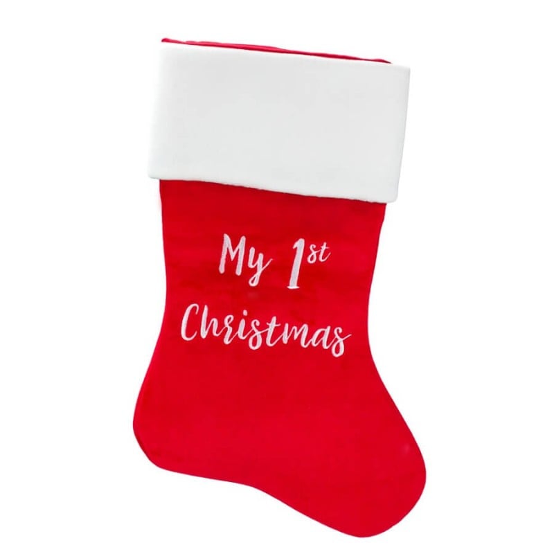 Cizmulita pentru cadouri My First Christmas - Pearhead [1]