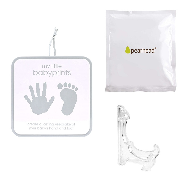 Cutie pentru mulaj manuta si piciorus white and grey - Pearhead [6]