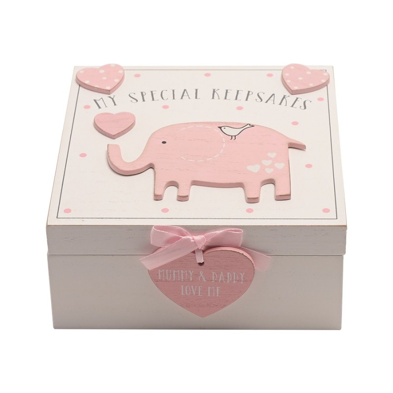 Cutiuta amintiri roz din MDF My Special Keepbox - Petit Cheri [4]