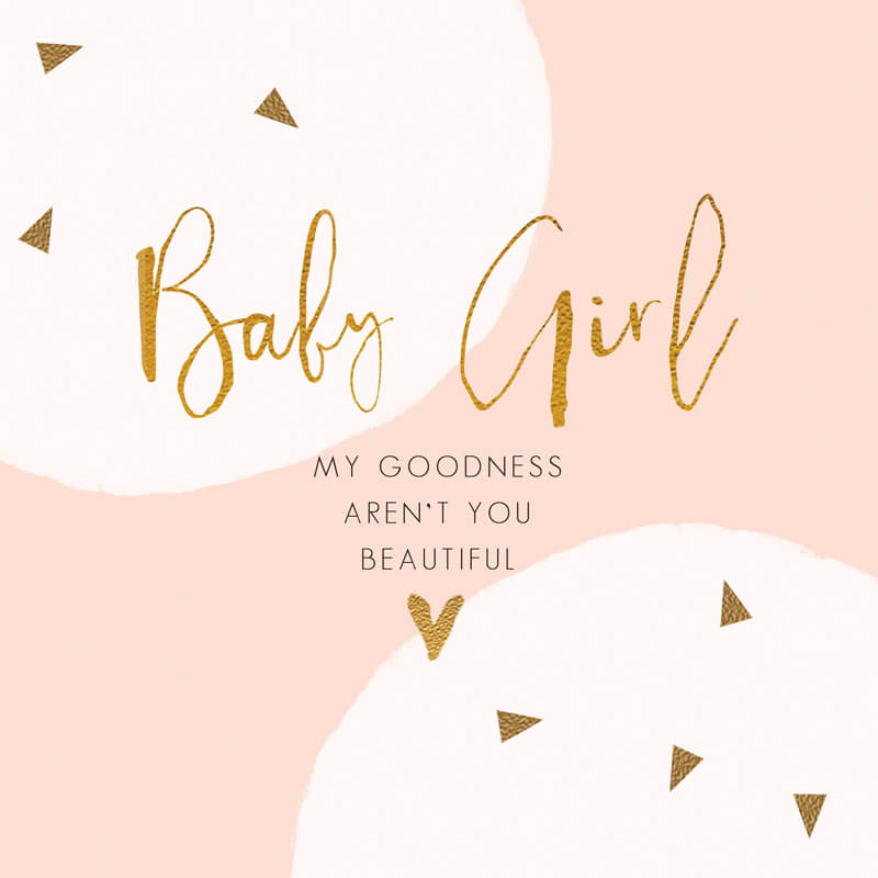 Felicitare nou nascuti Beautiful Baby Girl [1]