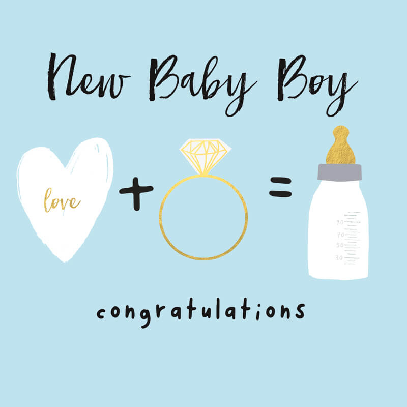 Felicitare nou nascuti congratulations New Baby Boy [1]