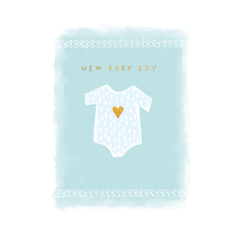 Felicitare nou nascuti model body New Baby Boy  [1]