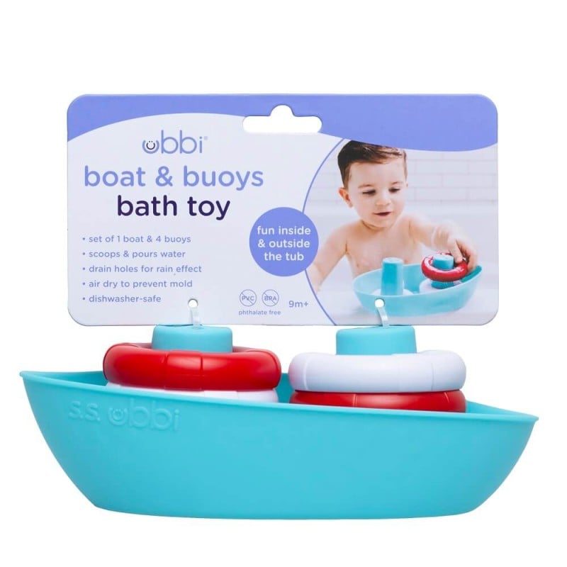 Jucarie de baie pentru bebelusi model barcuta - Ubbi [7]