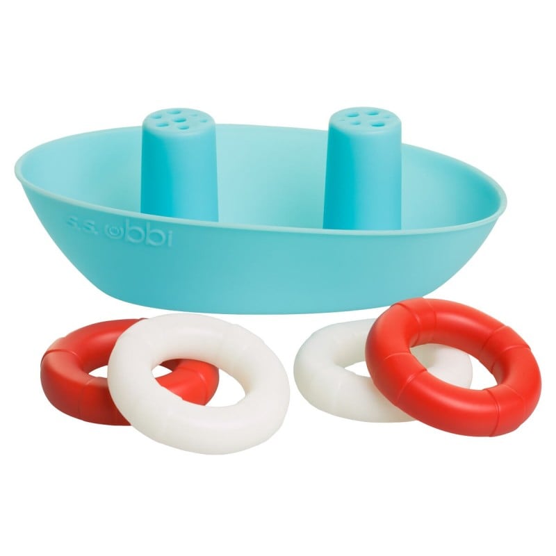 Jucarie de baie pentru bebelusi model barcuta - Ubbi [8]