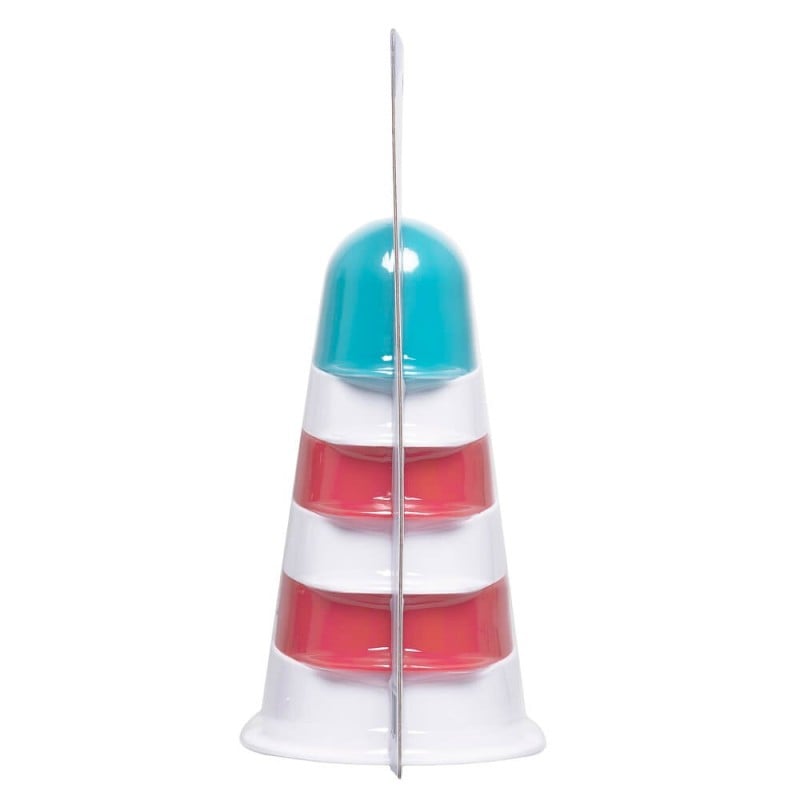 Jucarie de baie pentru bebelusi model piramida - Ubbi [4]