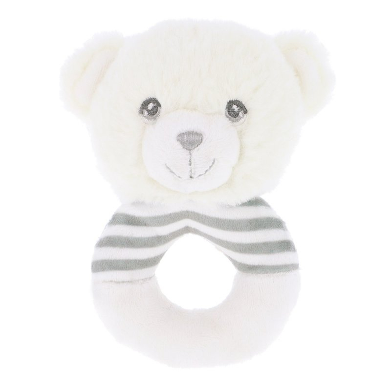 Jucarie zornaitoare ursulet alb - Keel Toys [1]