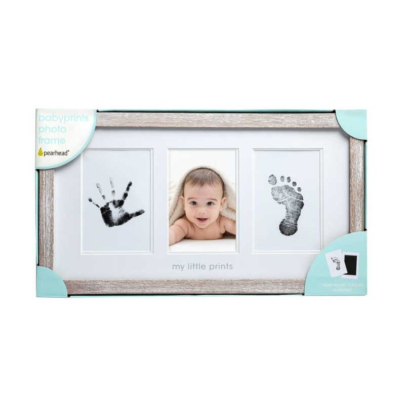 Kit rama foto amprenta cu cerneala pentru manuta si piciorus model vintage Pearhead [7]