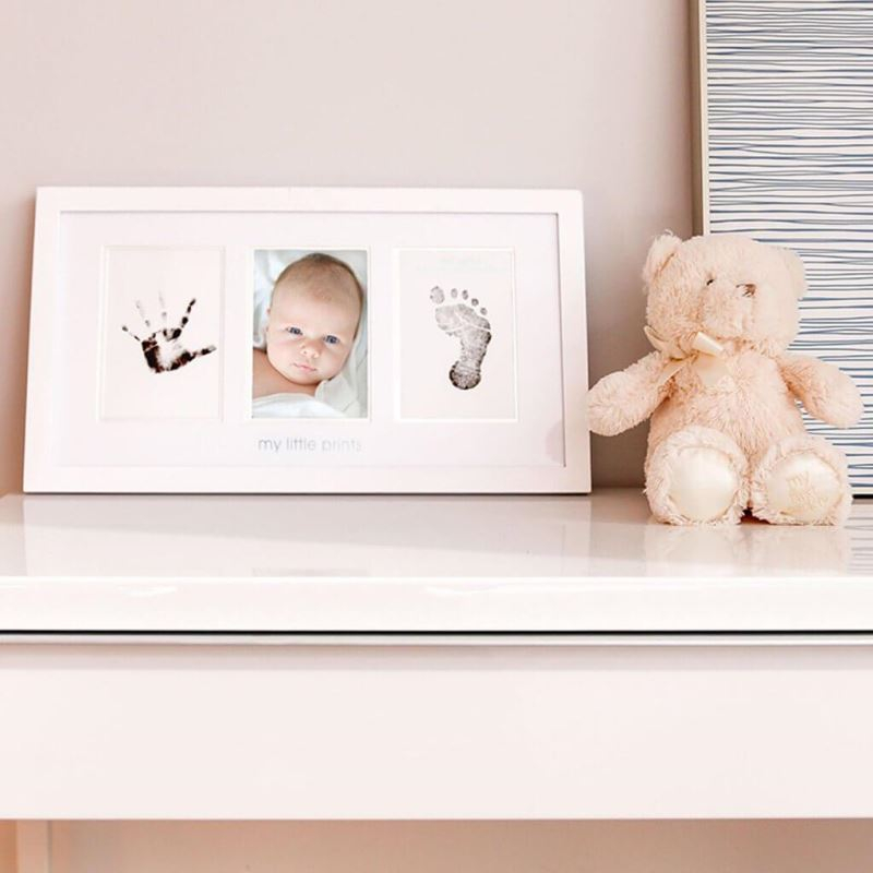Kit rama foto amprenta cu cerneala pentru manuta si piciorus - Pearhead [2]