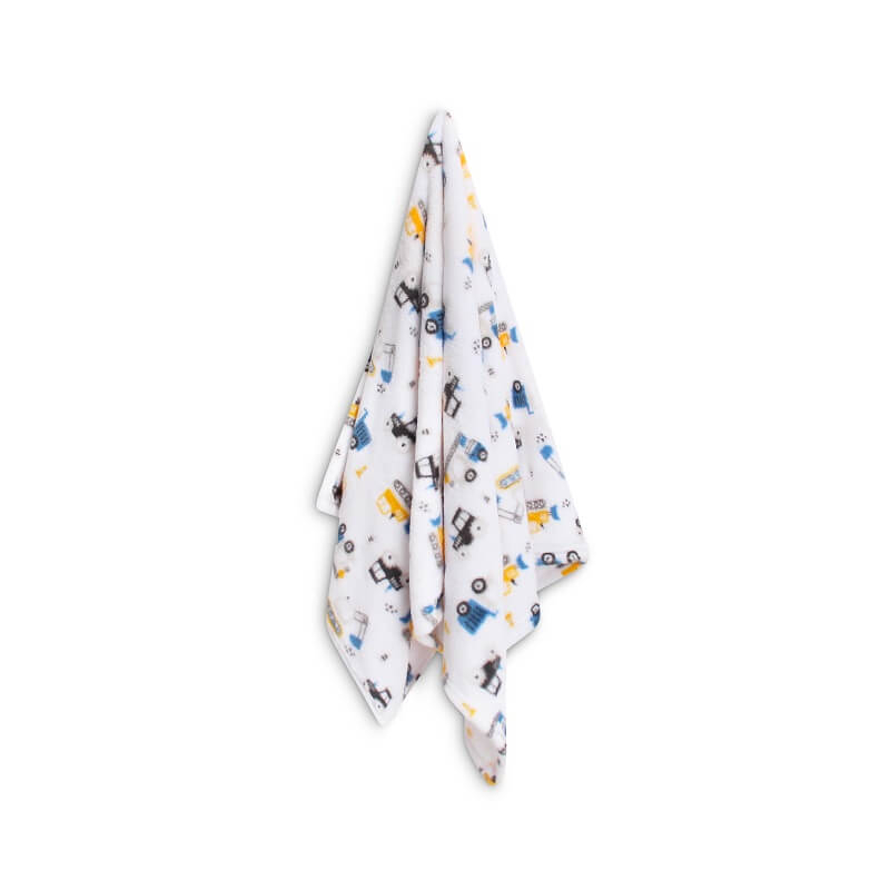 Paturica din fleece pentru bebelusi model autovehicule - Mother's Choice [4]